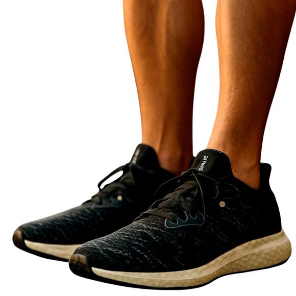 ADIDAS 8.5 Black Parley Alphabounce Trainers Men's Tennis Shoe Athletic Sneaker - Picture 1 of 7